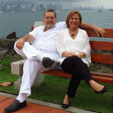 Nahil Núñez y Leonardo Gurlino